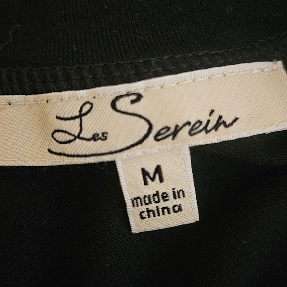 Chic Black Sleeveless Blouse with Sheer Accents - Picture 4 of 5